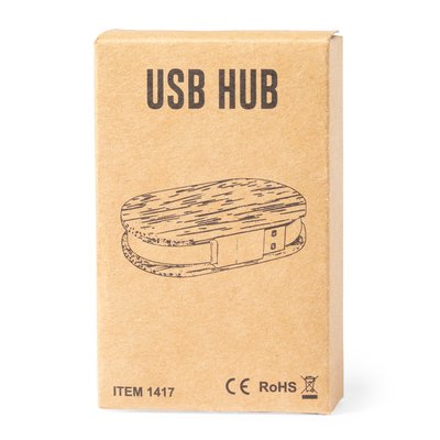 Hub 4 puertos USB/C Base de Coco