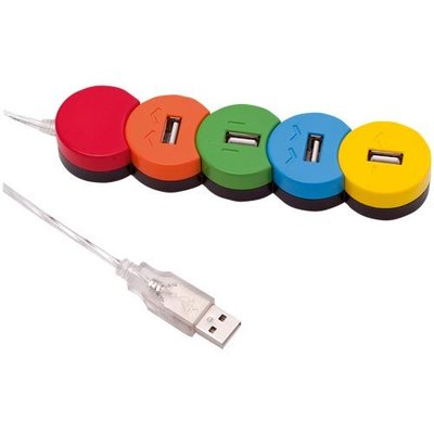 Hub Usb Personalizado De Colores