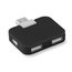 Hub USB 4 puertos Negro