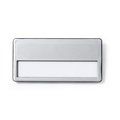 Identificador con frontal de aluminio Plata Talla Única Adulto