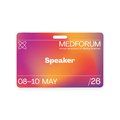Identificador para lanyard 54 x 86 mm