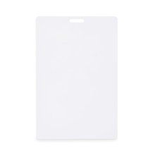 Identificador para lanyard 12 x 8 cm Blanco