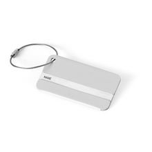 Identificador de Aluminio para Maletas Cromado Satinado