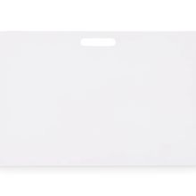 Identificador para lanyard 54 x 86 mm Blanco