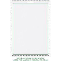 Identificador para lanyard 12 x 8 cm | SIDE 1 PD | 80 x 120