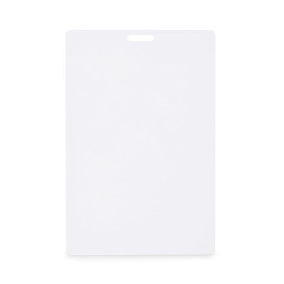 Identificador para lanyard 12 x 8 cm Blanco