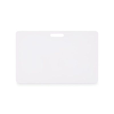 Identificador para lanyard 54 x 86 mm Blanco