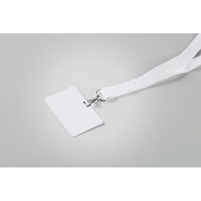 Identificador para lanyard 54 x 86 mm