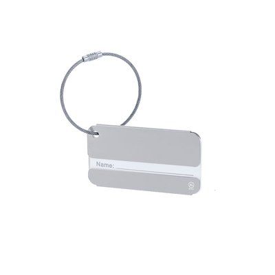 Identificador de maletas de aluminio reciclado Plat