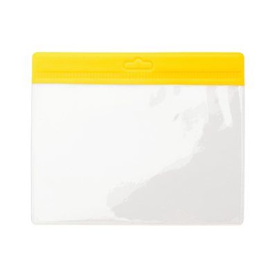 Identificador transparente Amarillo Talla Única Adulto