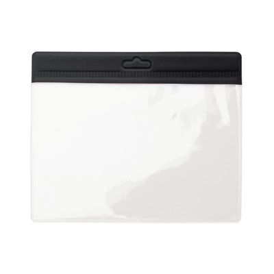 Identificador transparente Negro Talla Única Adulto
