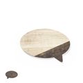 Imán Bocadillo en Madera