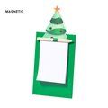 Imán Árbol Navideño con Bloc Ver