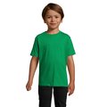 Camiseta Algodón Niño 190g Verde L