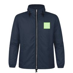 Impermeable de poliéster capucha y bajo ajustables | Area 1 | 80 x 80