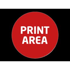 Imán de cerámica para sublimación | Zona 1 | 0 x 0