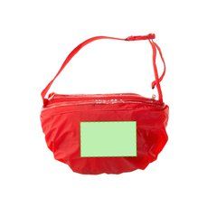 Impermeable convertible en riñonera | En la riñonera plegada | 50 x 80