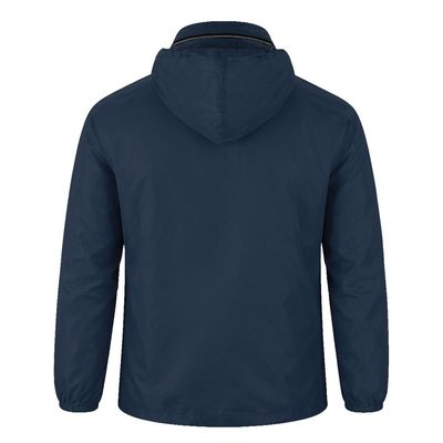 Impermeable de poliéster capucha y bajo ajustables