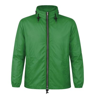 Impermeable de poliéster capucha y bajo ajustables Ver L