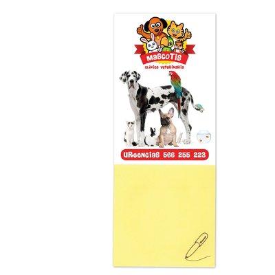 Iman Personalizable con 25 Notas Adhesivas 10x10