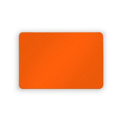 Imán Personalizado 6x4cm Brillante Naranja