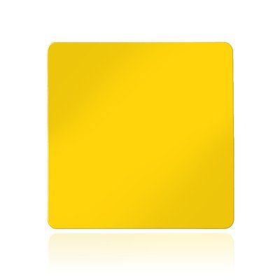 Imán Personalizado 6x6cm Amarillo