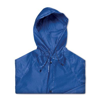 Impermeable de EVA Majestic con capucha y bolsillos