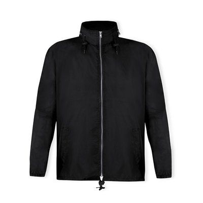 Impermeable de poliéster capucha y bajo ajustables Neg L