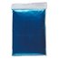 Impermeable plegable en bolsa de plástico transparente Azul