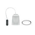 Infusor de té de acero inoxidable con placa