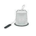Infusor de té de acero inoxidable con placa