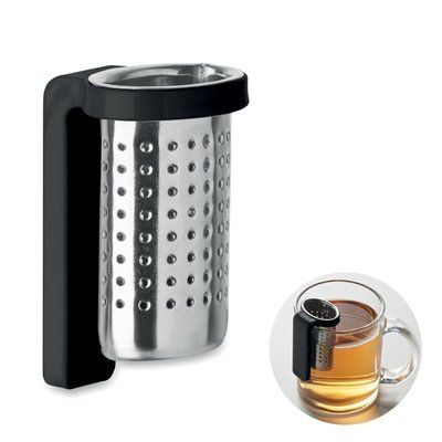 Infusor de té con gancho Negro