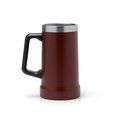 Jarra de acero reciclado mate doble pared 700 ml Rojo Oscuro