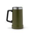 Jarra de acero reciclado mate doble pared 700 ml Verde Oscuro