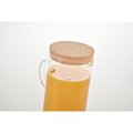 Jarra de Vidrio 1L con Tapa