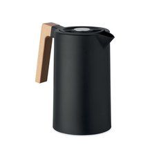 Jarra con doble pared de 1 litro Negro