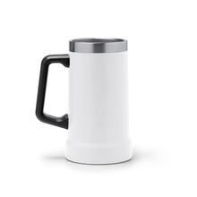 Jarra de acero reciclado mate doble pared 700 ml Blanco