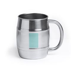 Jarra de acero inoxidable con efecto espejo 500 ml | ZONA1 | 40 x 25
