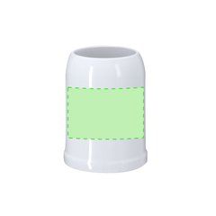 Jarra de cerámica 500ml para sublimación | Area 2 | 90 x 60