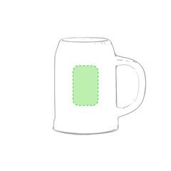 Jarra Cerveza Cerámica 700ml | En la cara A | 38 x 60