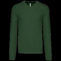 Jersey Punto cuello de pico hombre Forest Green M