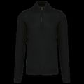 Jersey 1/4 cremallera hombre entallado Black M