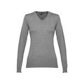 Jersey con escote de pico para mujer