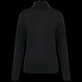 Jersey lana merina para chica Black L