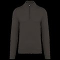 Jersey 1/4 cremallera hombre entallado DARK GREY S