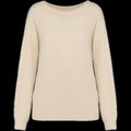 Jersey para chica de lana merina Ivory M
