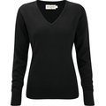 Jersey cuello de pico para chica Black M