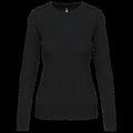 Jersey cuello redondo mujer Black L