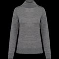 Jersey lana merina para chica Grey Heather L