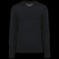 Jersey lana merina hombre Black S